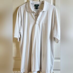 Hugo Boss Golf Men's XL White Polo Shirt